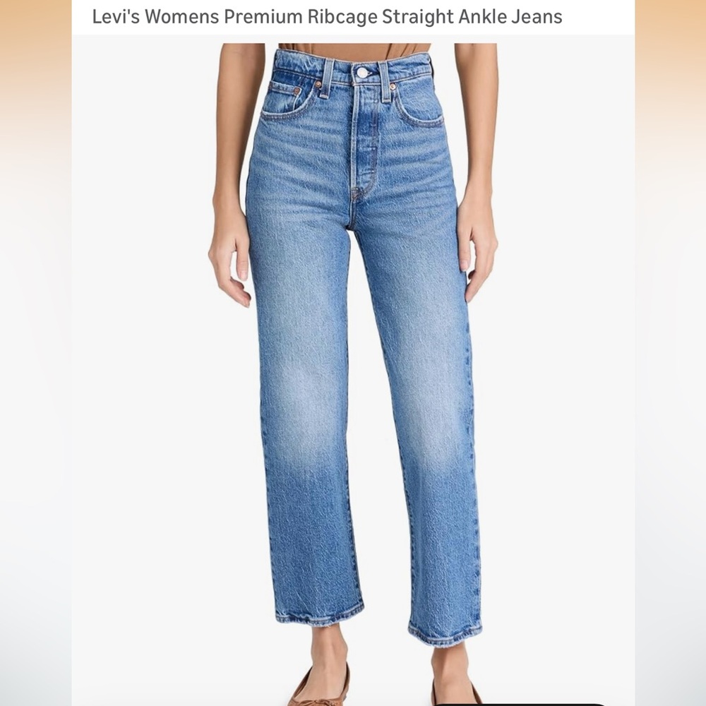 Levi’s Rib cage straight ankle